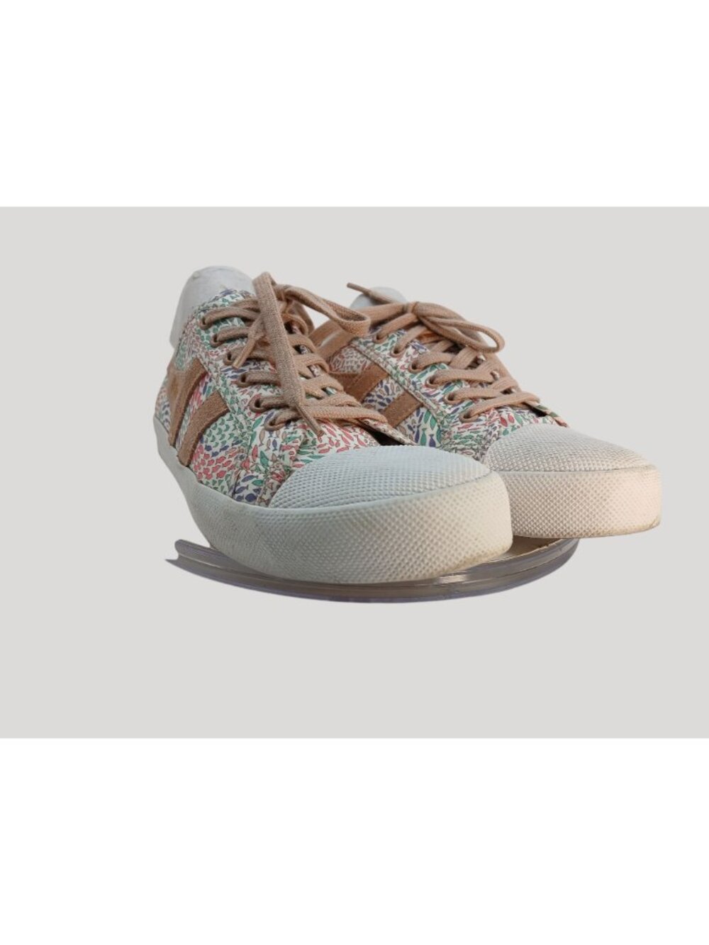 Sold------Gola x Liberty Fish Print Sneakers US 10 EUR 41 Coasters Fabric Upper - Picture 12 of 14